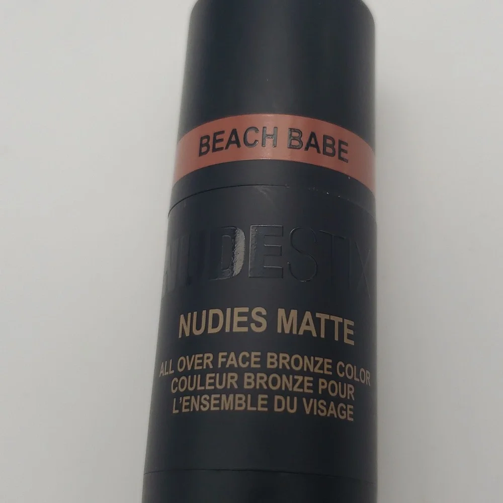 Nudestix Nudies Matte NEW in Beach Babe for Cheeks Eyes Lips .25 oz Retail $35